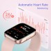 Fitniv Smart Watch, 1.4 Inch Touch Screen Smartwatch with Heart Rate Monitor, IP68 Waterproof Fitness Tracker Compatible with iPhone and Android Phones for Women Men